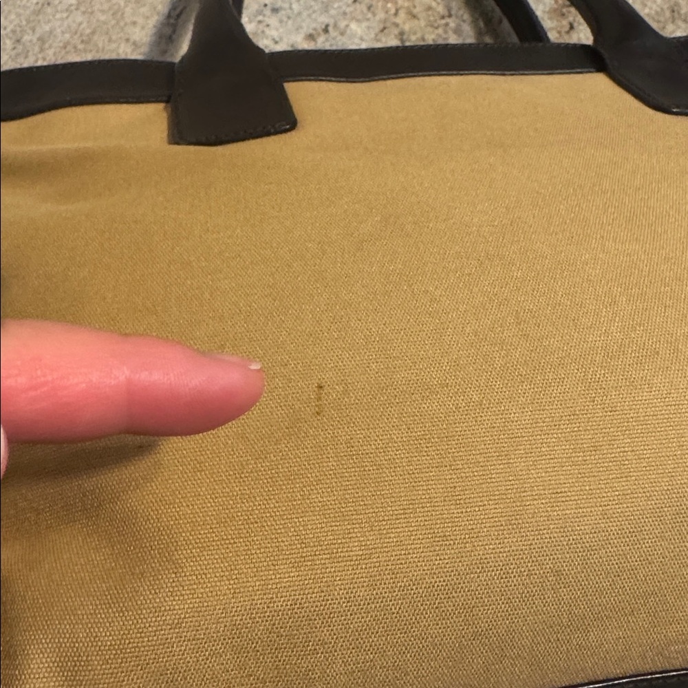 SOLD** Gucci Canvas Sherry Web-line w/ Leather Trim Handbag - Picture 16 of 17